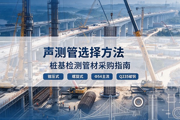 沙声测管选型标准